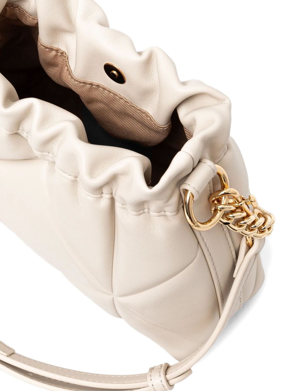 logo-plaque bucket bag - 5