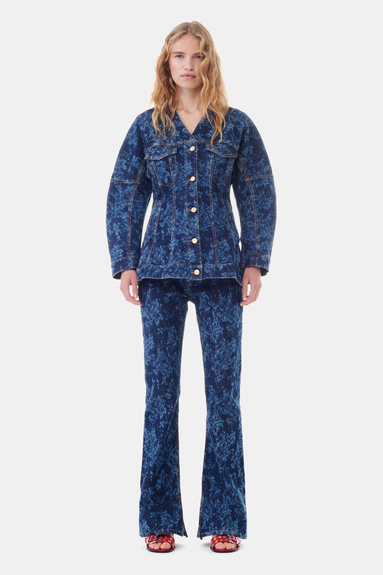 LAZER DENIM BLAZER - 3