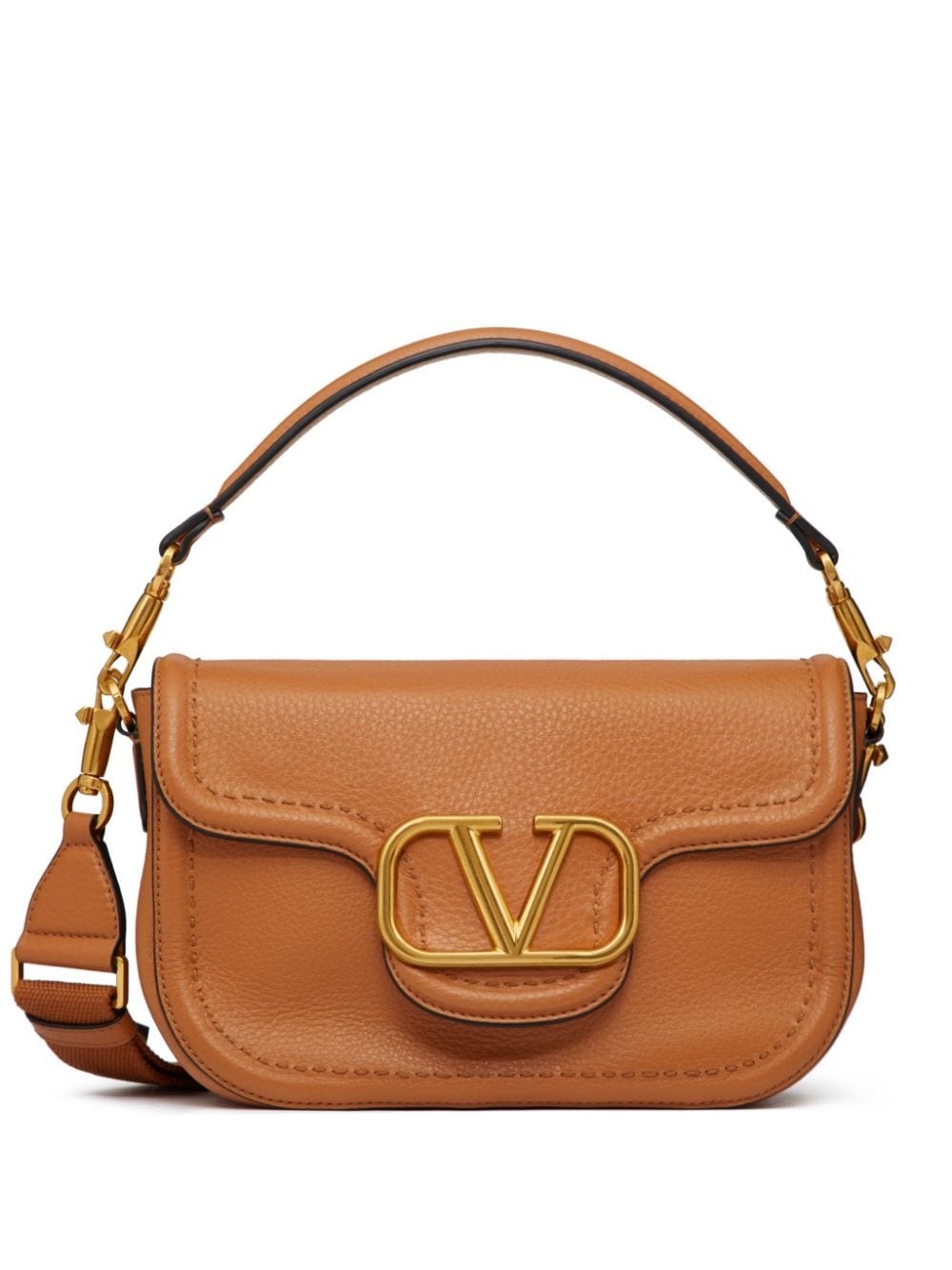 Valentino Garavani Alltime Grainy Calfskin Shoulder Bag for Woman