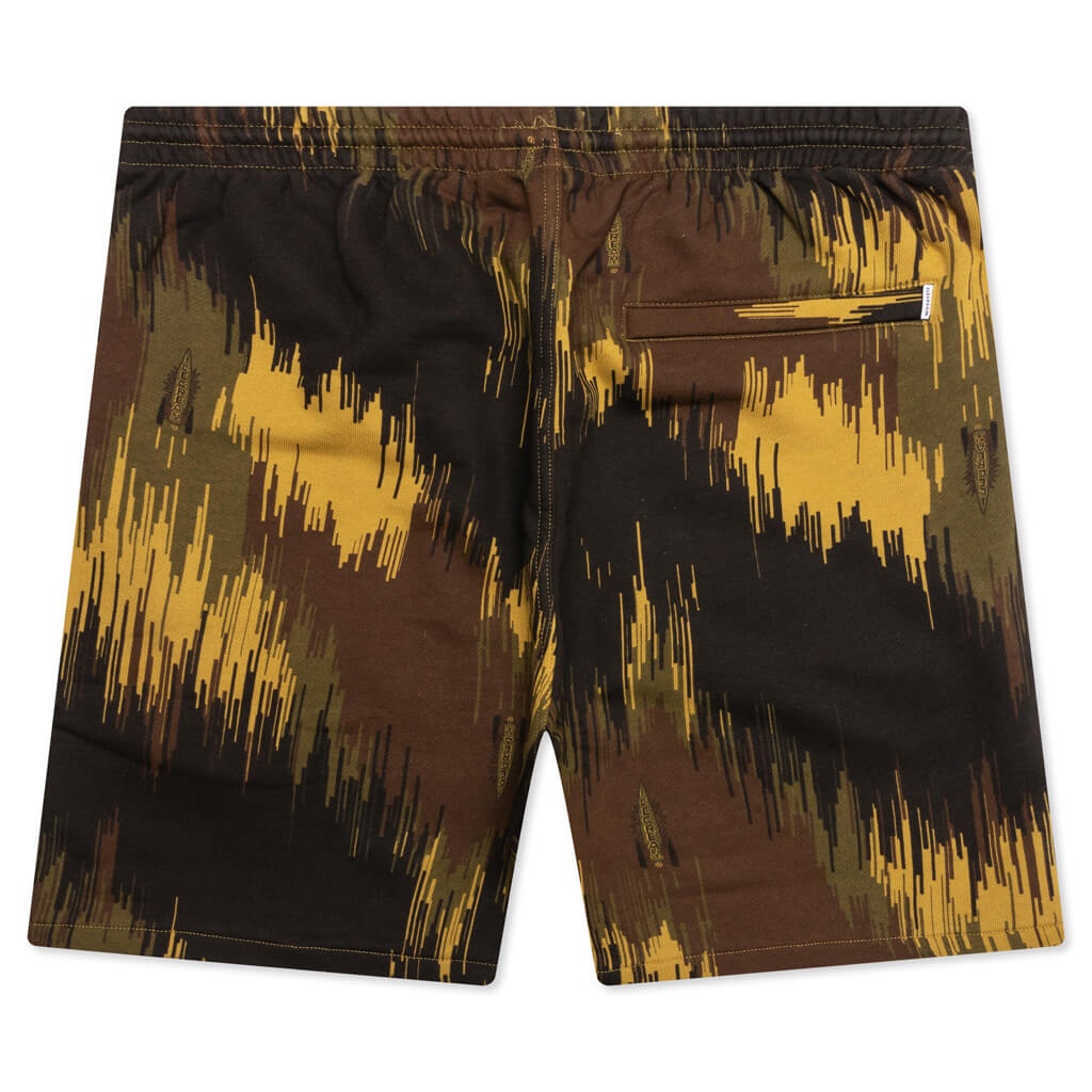 MELTED SWEATSHORTS - DRIED TOBACCO - 2