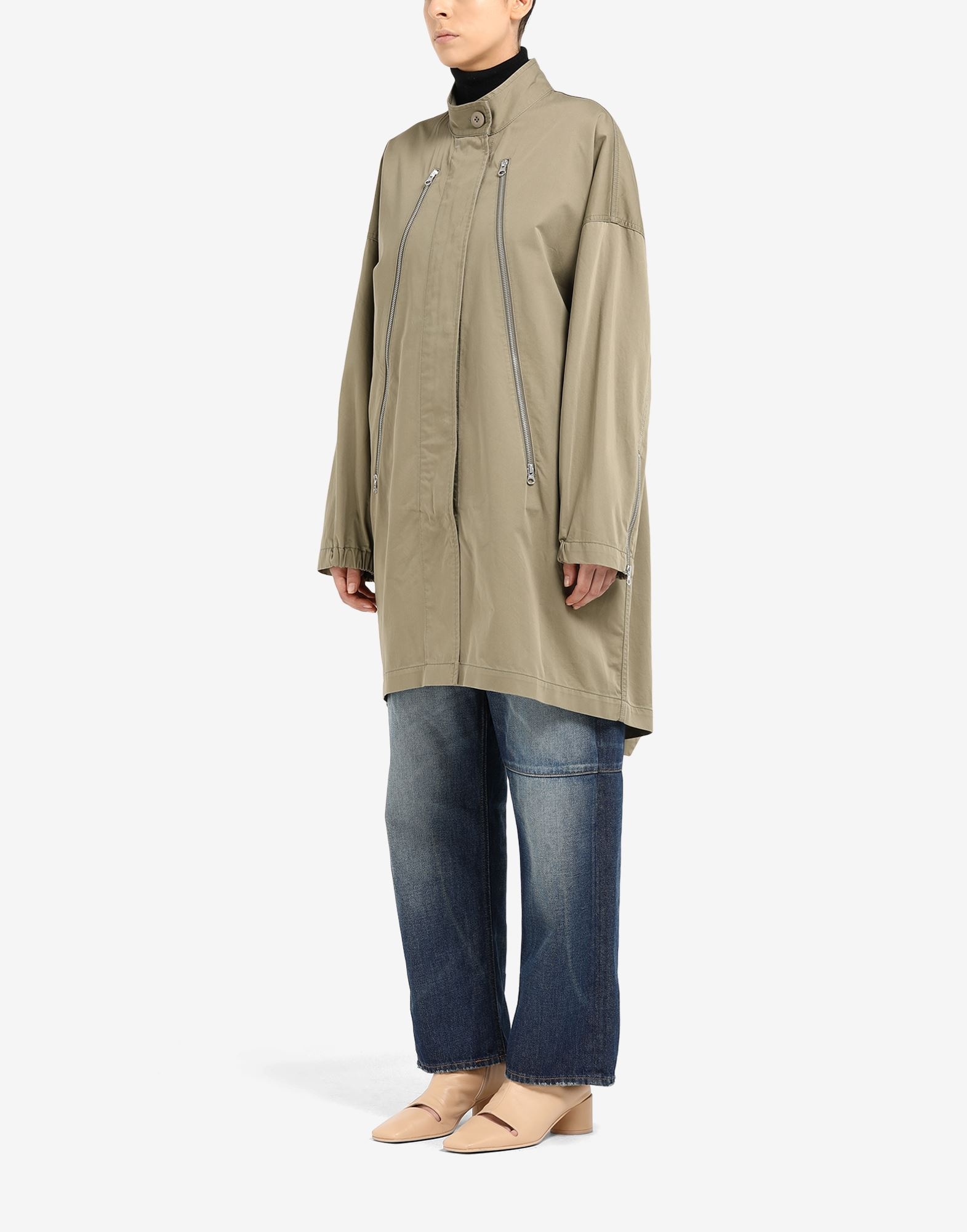 Cotton trench coat - 5