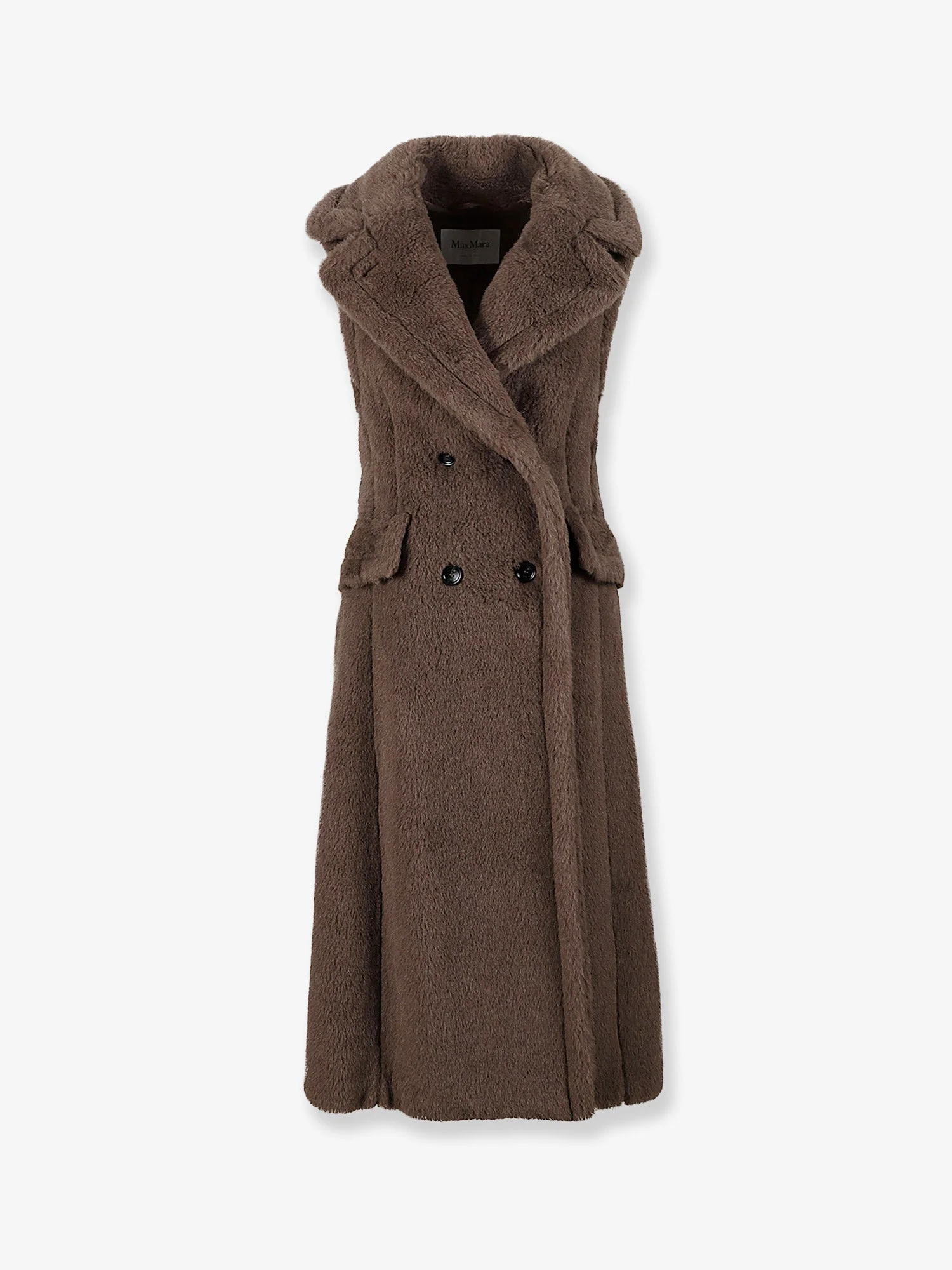 Max Mara Boario Sleeveless Alpaca Blend Coat - 1