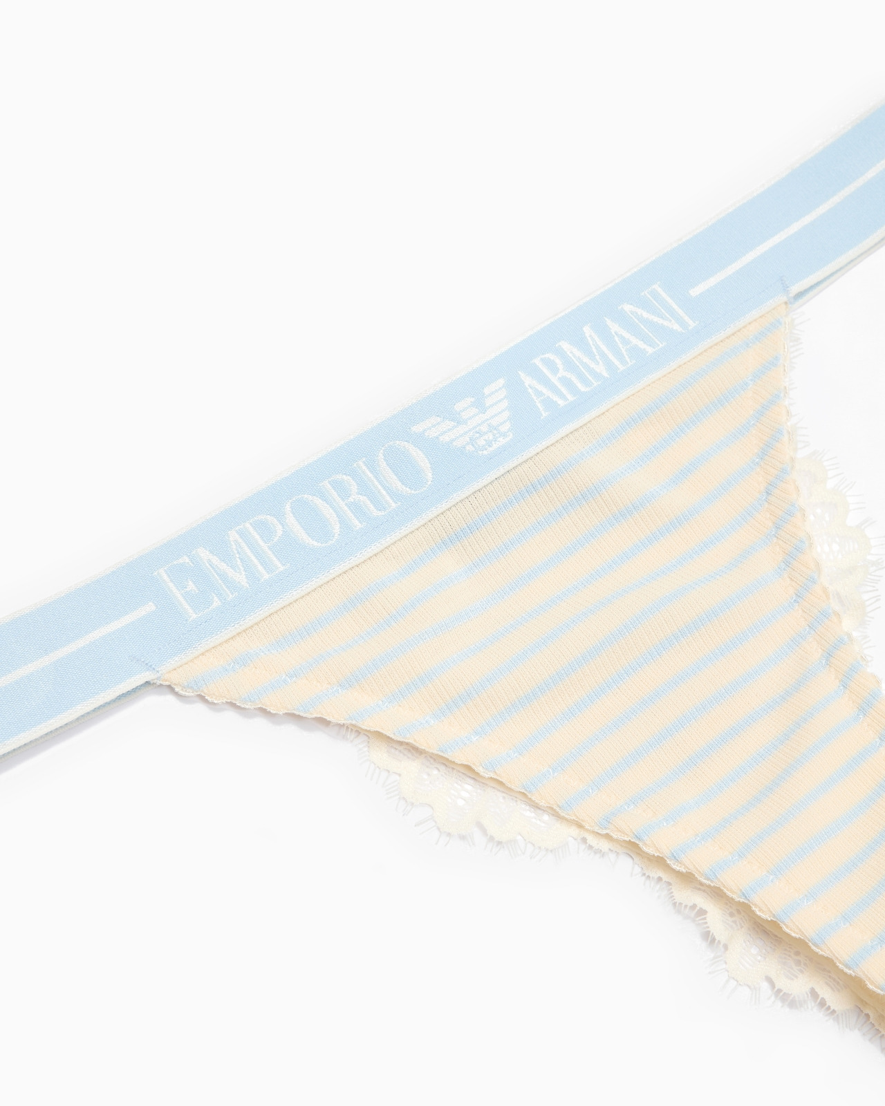 ASV RIBBED RECYCLED-JERSEY THONG - 4