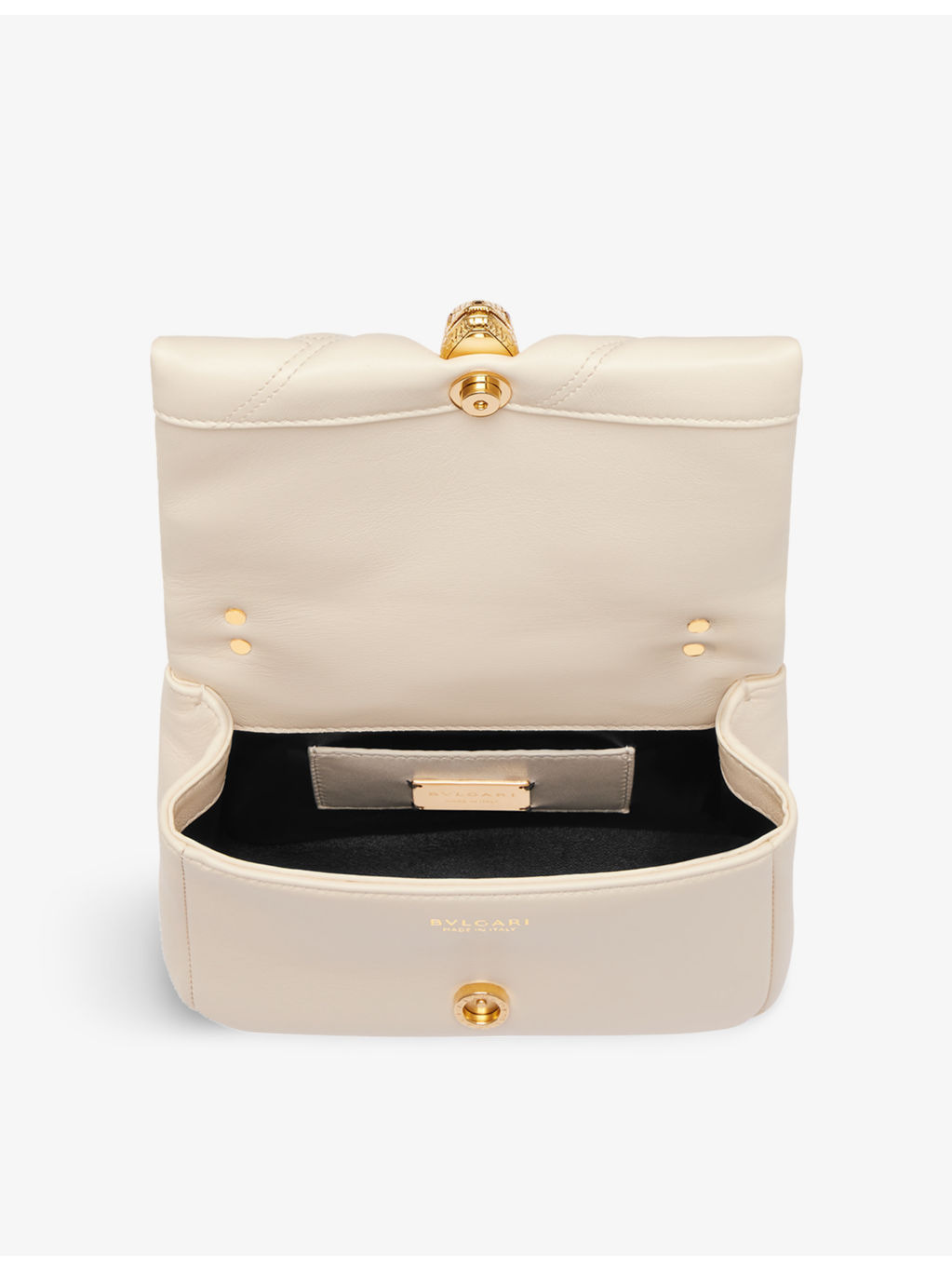 Serpenti Maxi Cabochon small leather cross-body bag - 4