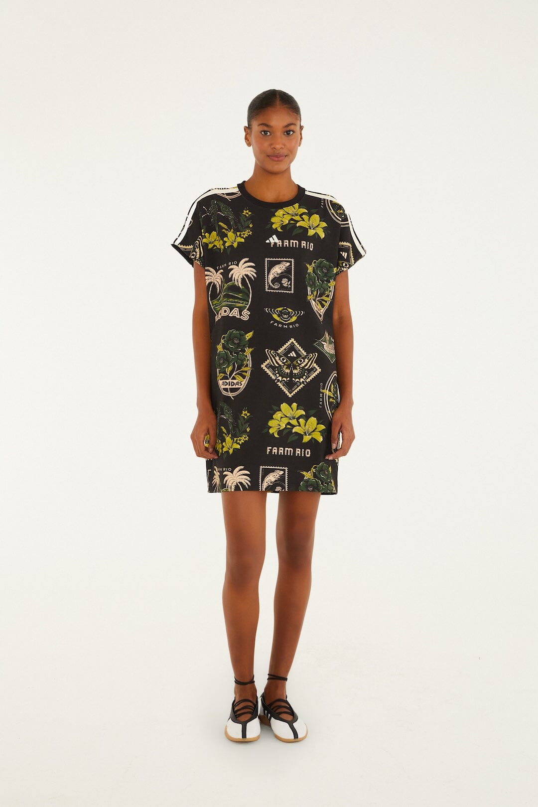 Label Garden Black Adidas T Dress - 3