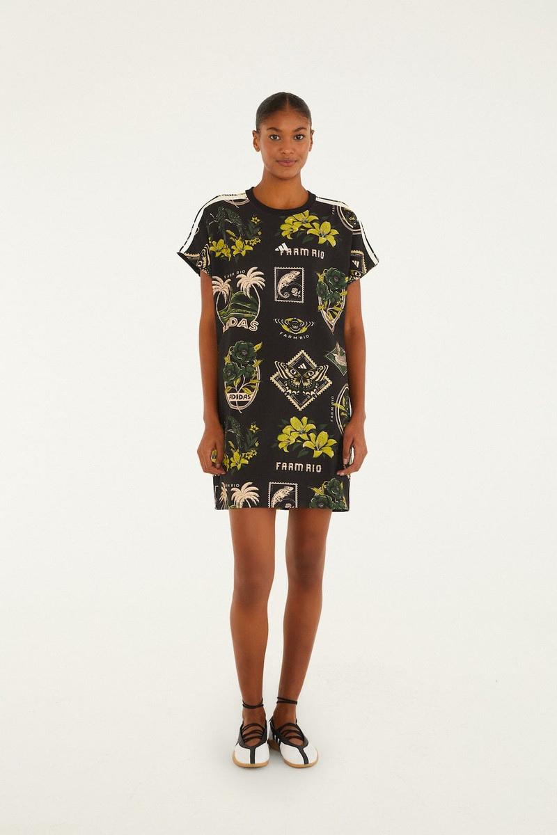 Label Garden Black Adidas T Dress 3