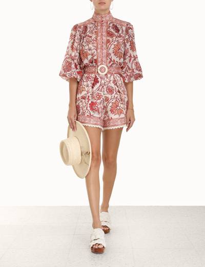 Zimmermann VITALI TRIMMED TUCK SHORT outlook