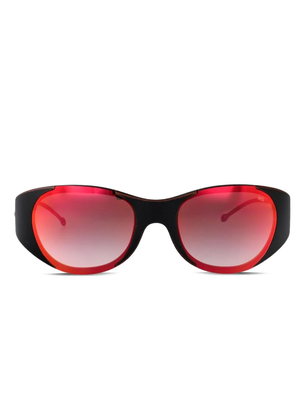 tinted oval sunglasses - 1