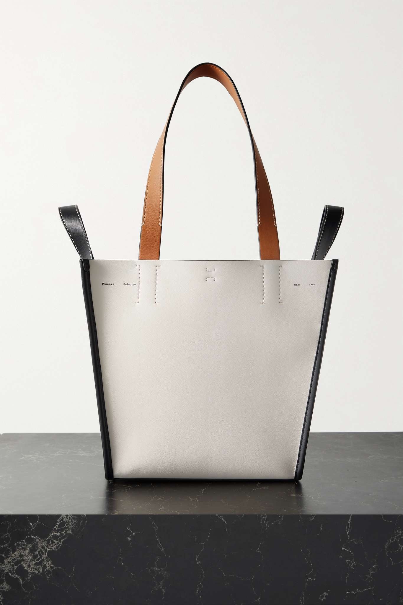 Mercer large color-block leather tote - 1