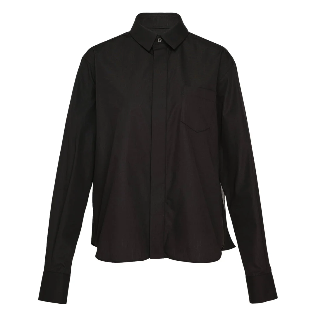 Cotton Poplin Shirt - 1