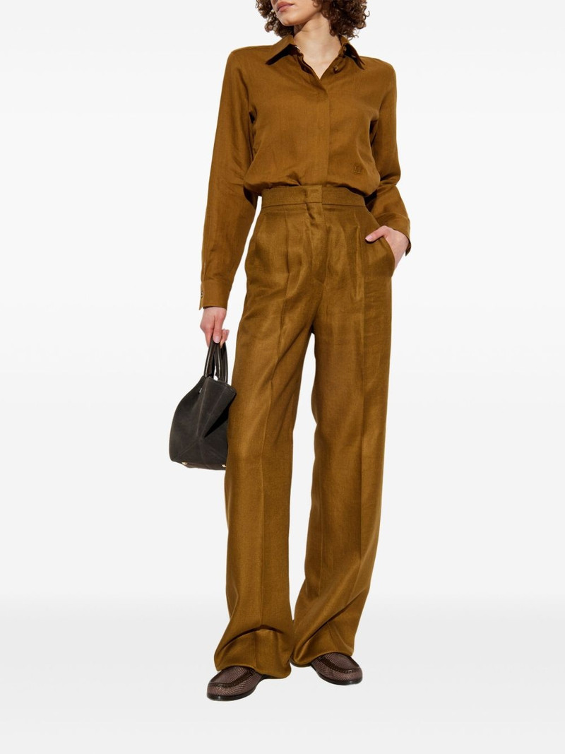 Max Mara linen Aversa trousers outlook
