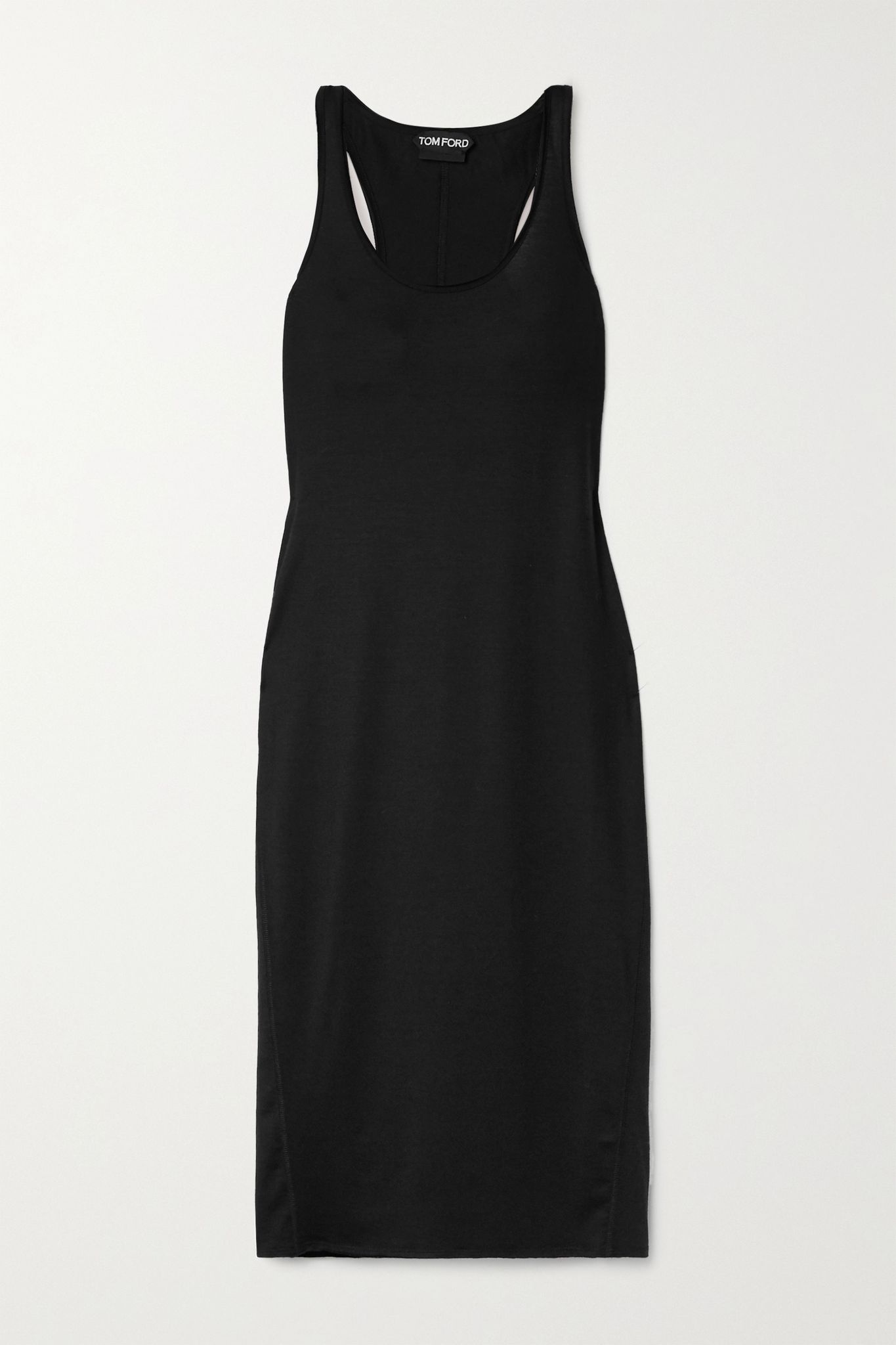 Stretch-wool midi dress  - 1