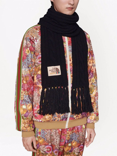 GUCCI x The North Face wool scarf outlook