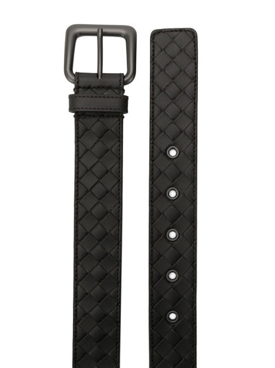 Bottega Veneta intrecciato weave belt outlook