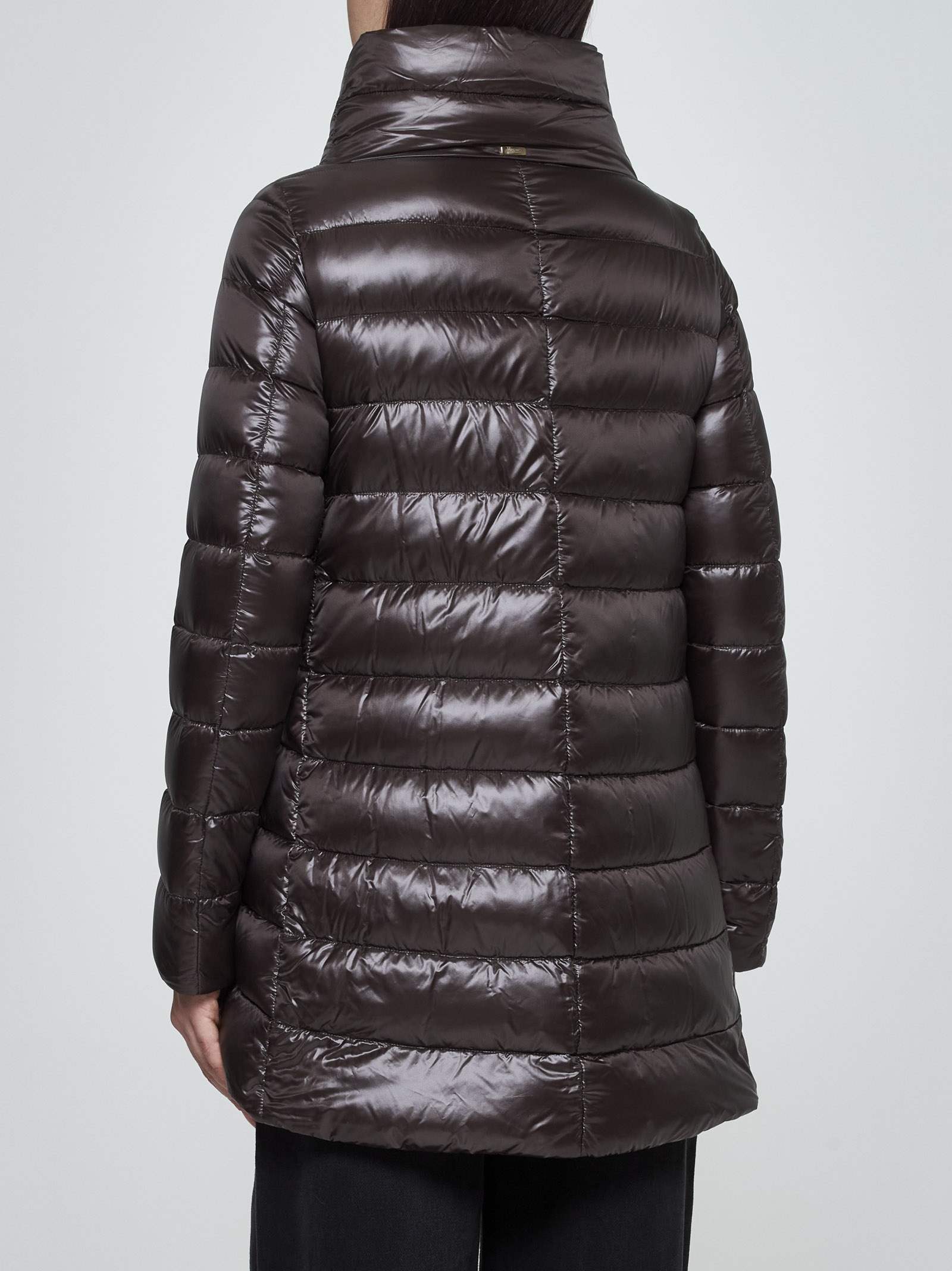 Amelia quilted nylon down jacket - 3