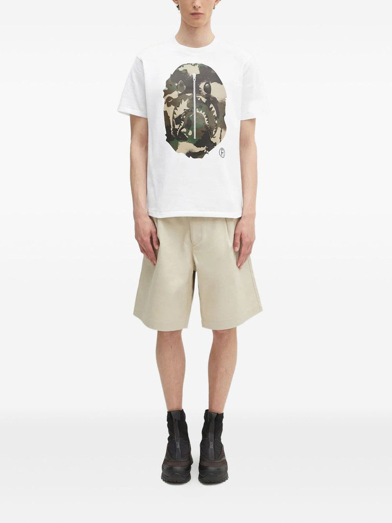 Human Made pleat-detail cotton shorts outlook