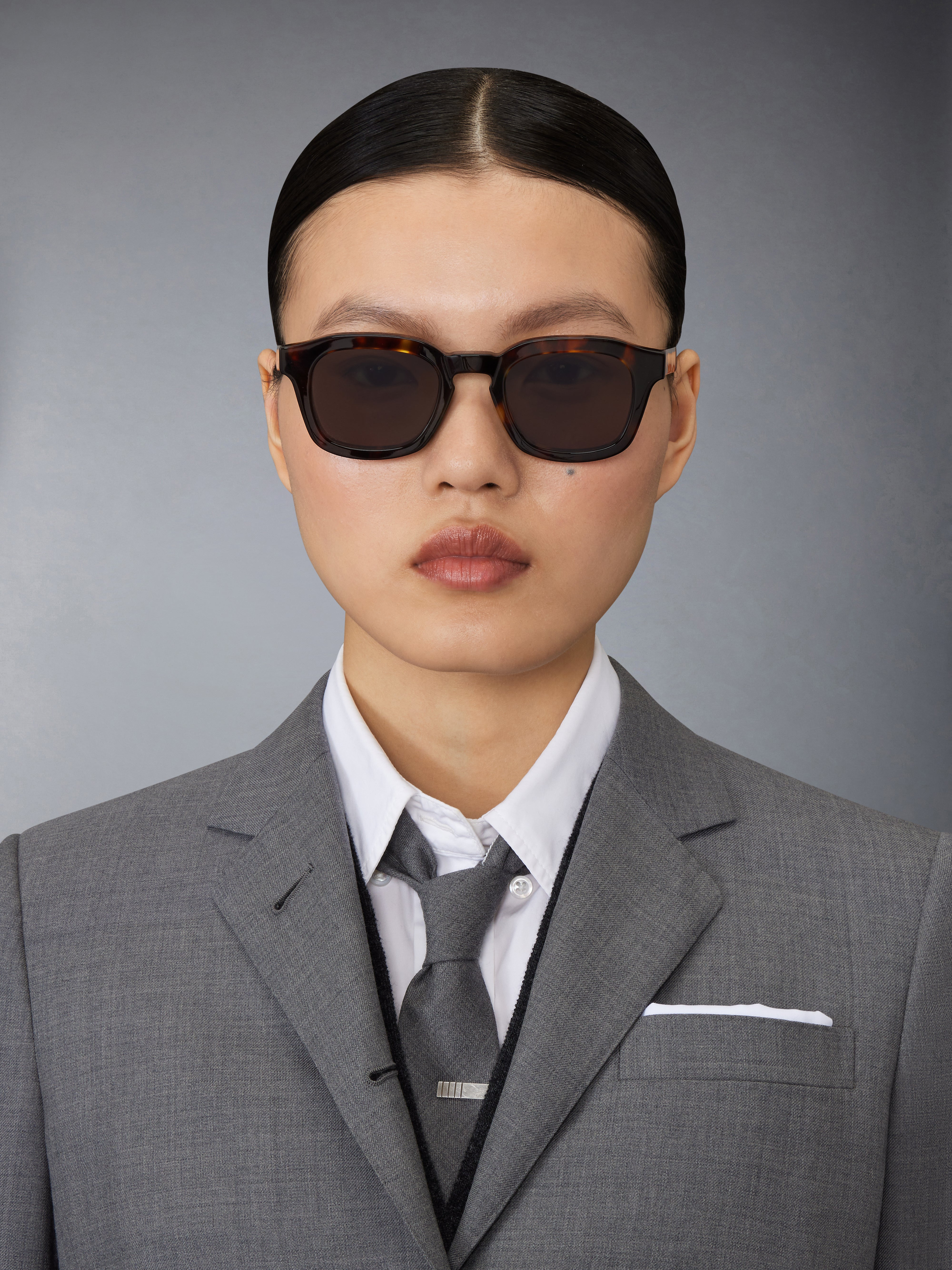 Acetate Rectangular Sunglasses - 2