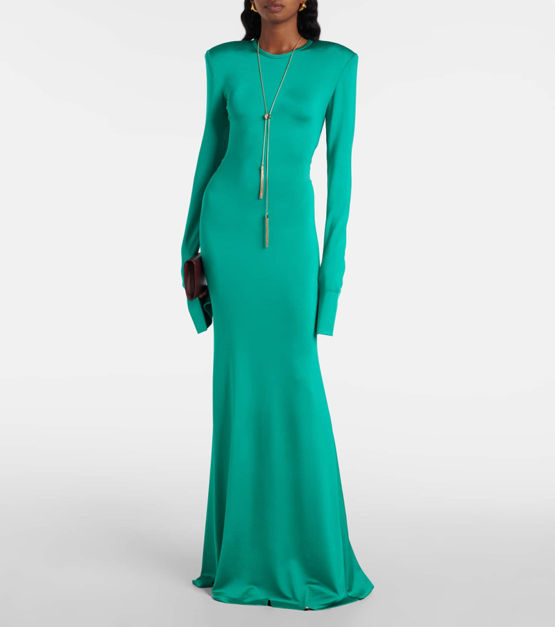 Victoria Beckham Open-back gown outlook