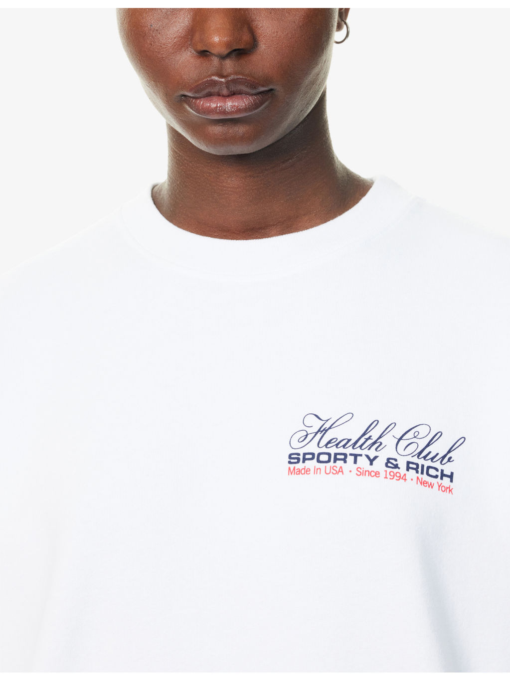 Embroidered-Logo Long-Sleeves Cotton-Jersey Sweatshirt - 5