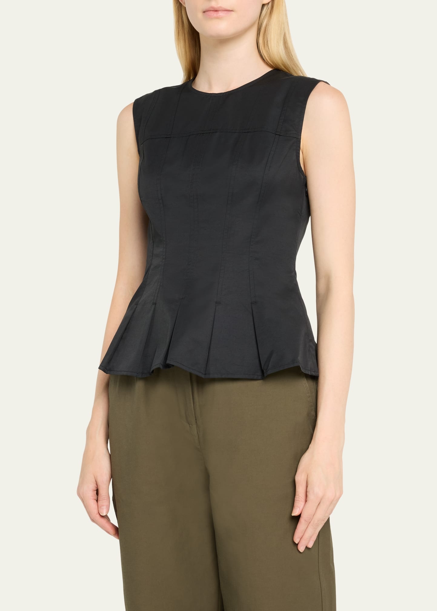 Felix Pleated Sleeveless Top - 4