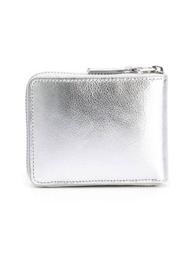 Comme Des Garçons metallic zip wallet outlook