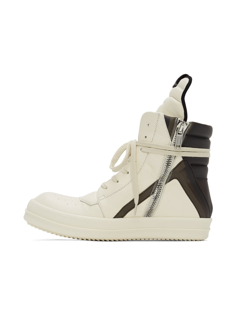 Off-White & Black Geobasket High-Top Sneakers 3