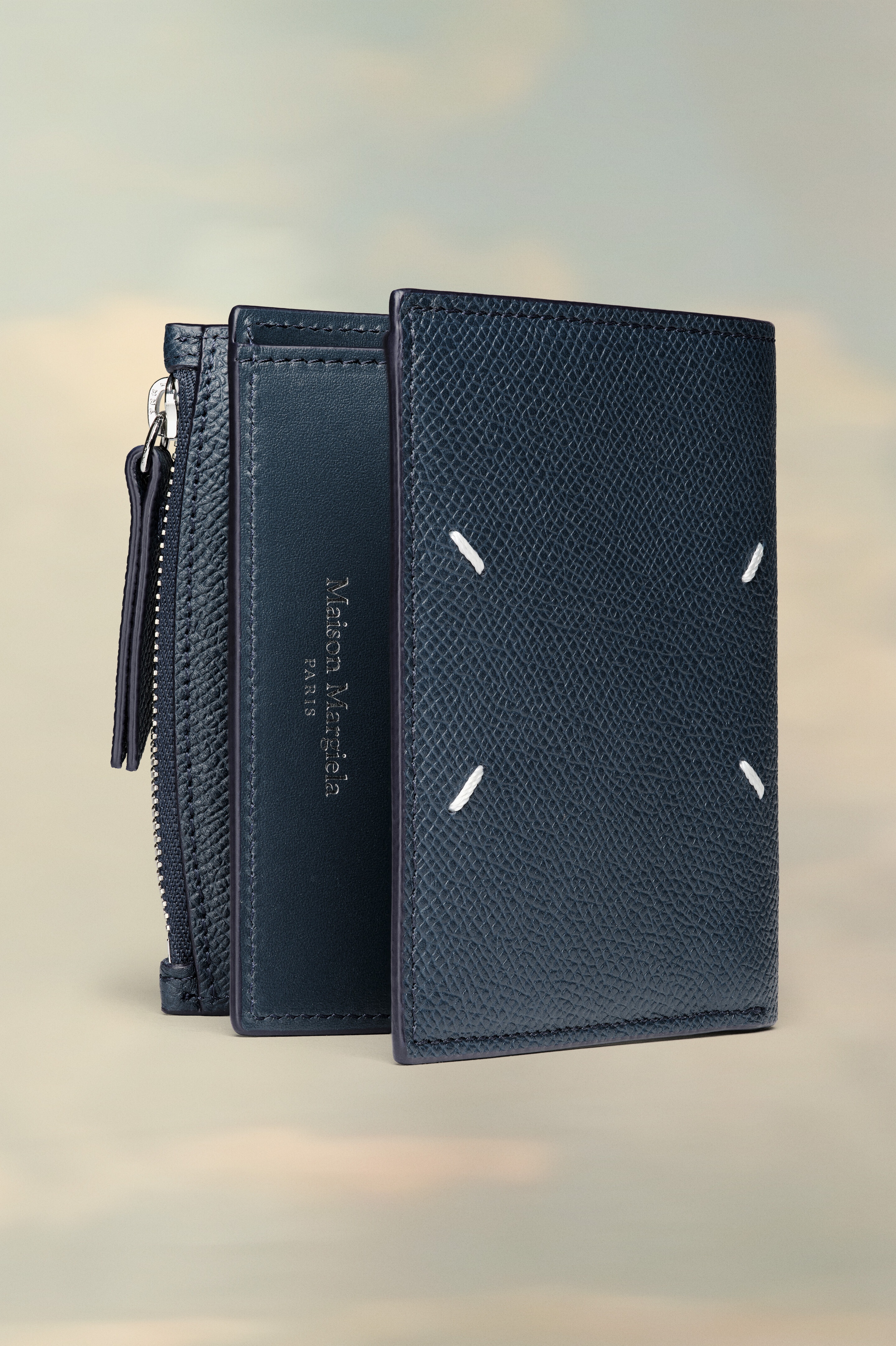 Leather flap wallet - 2