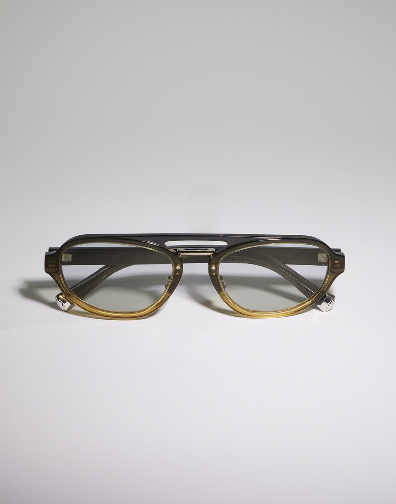 Intarsia Rays acetate sunglasses 1