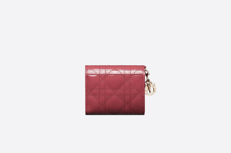 Lady Dior Lotus Wallet 5