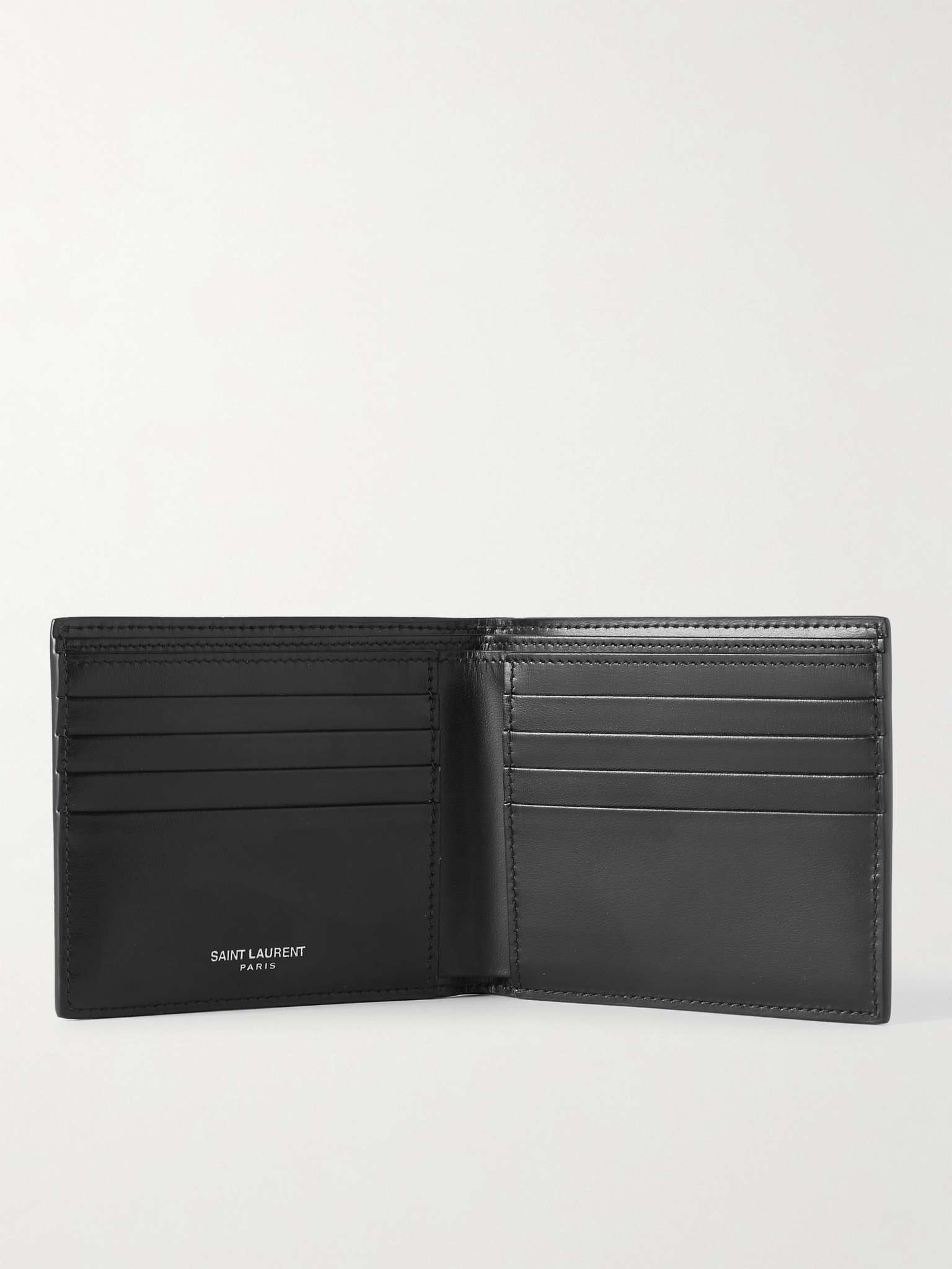 Logo-Appliquéd Full-Grain Leather Billfold Wallet - 2