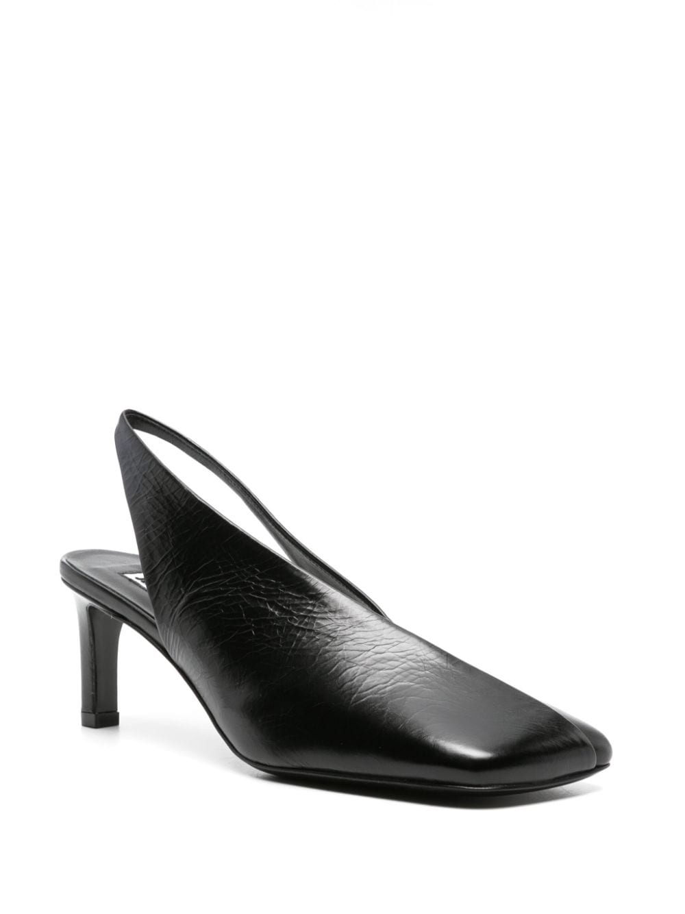 70mm leather slingback pumps - 2