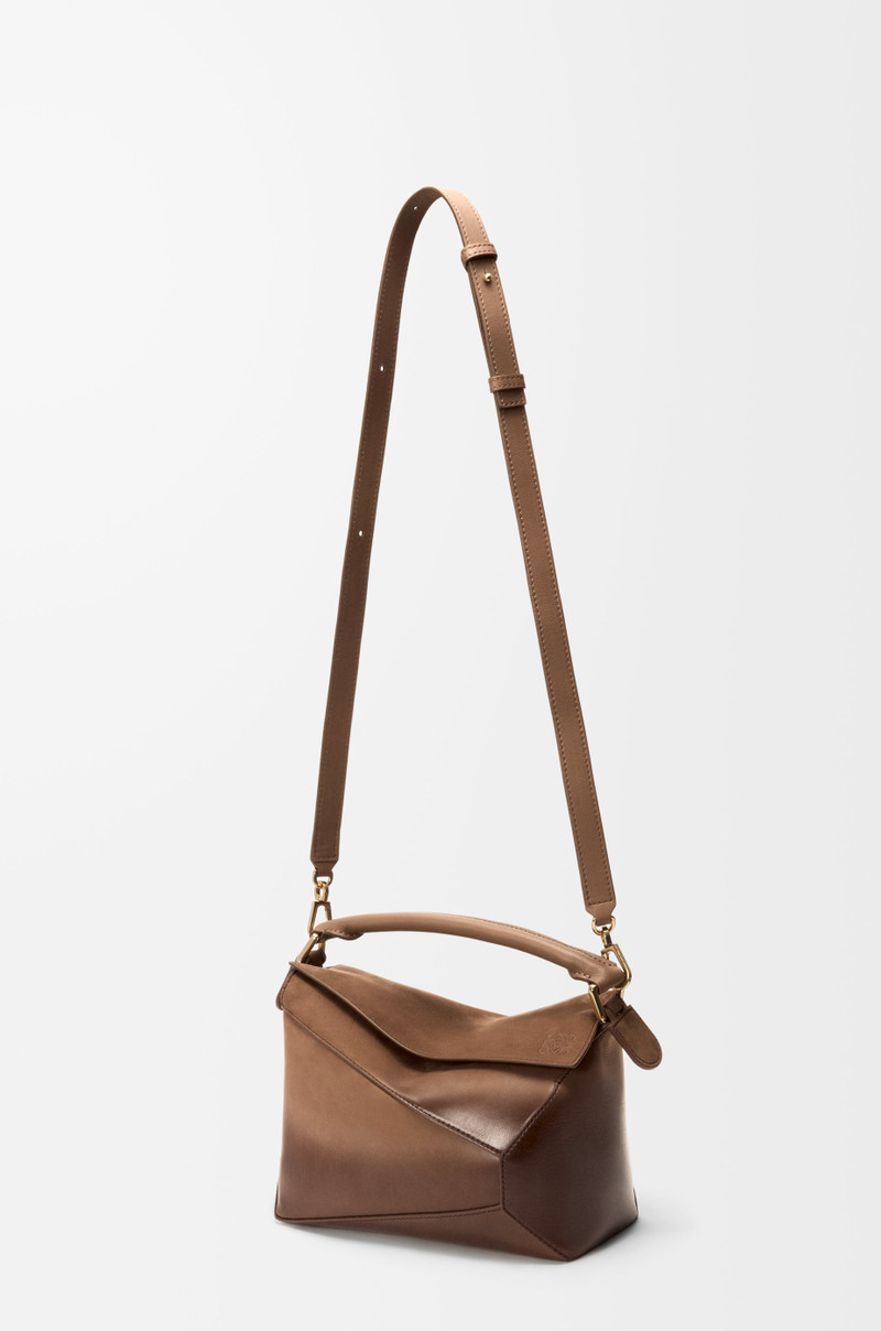 Small Puzzle Edge bag in gradient patent nubuck 8