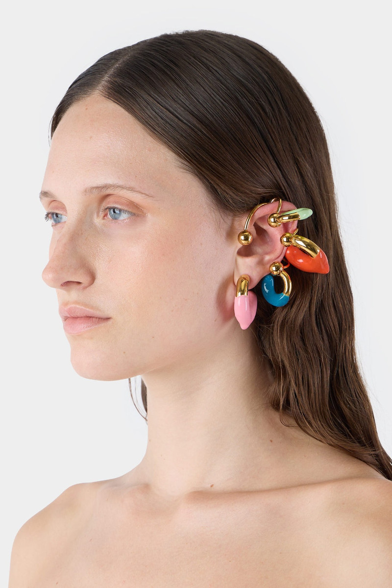 SUNNEI EARPLUG EARRING / gold outlook