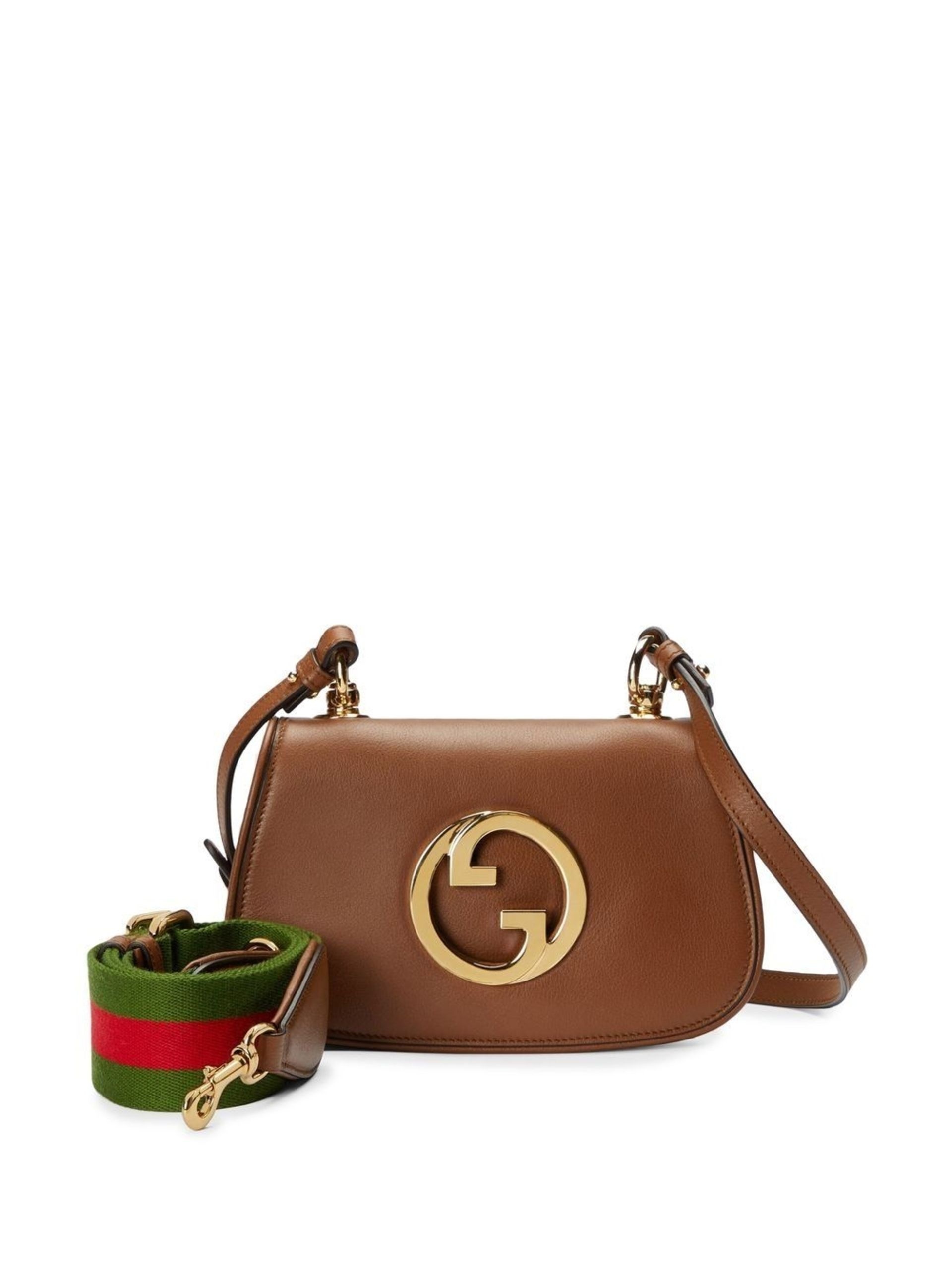 Brown Blondie Mini Leather Shoulder Bag - 8