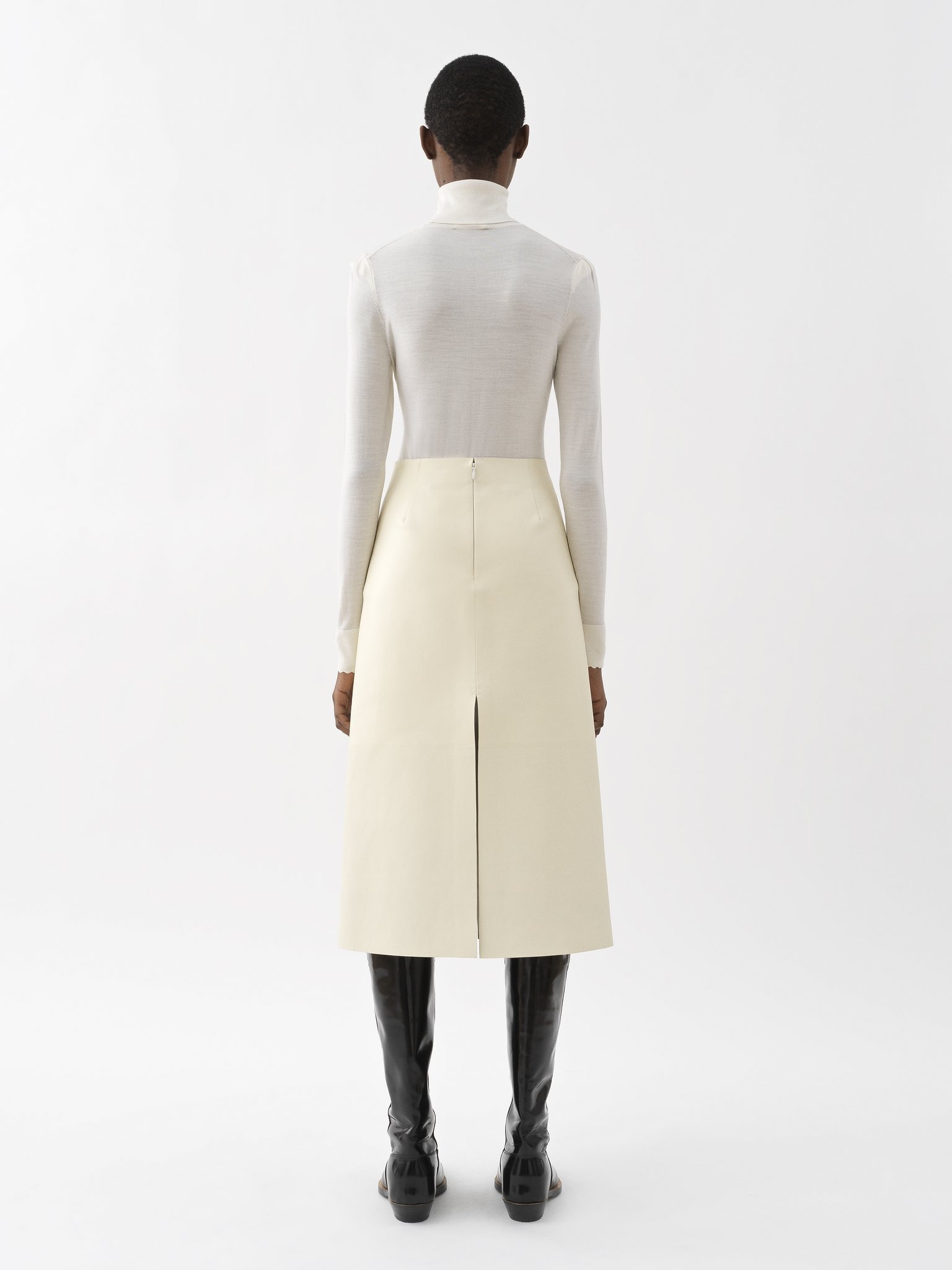 FITTED TURTLENECK JUMPER - 4