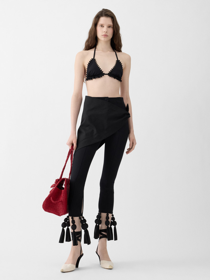 JACQUEMUS The Picot bikini top outlook