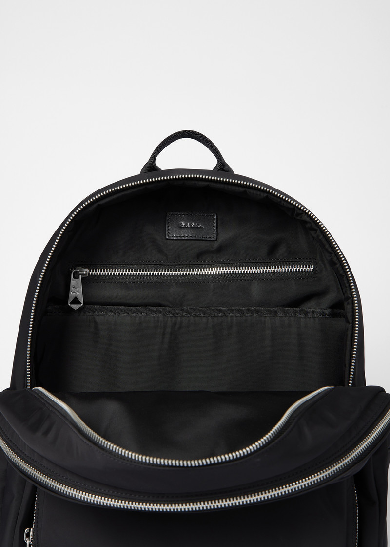 Black 'Zebra' Backpack 7