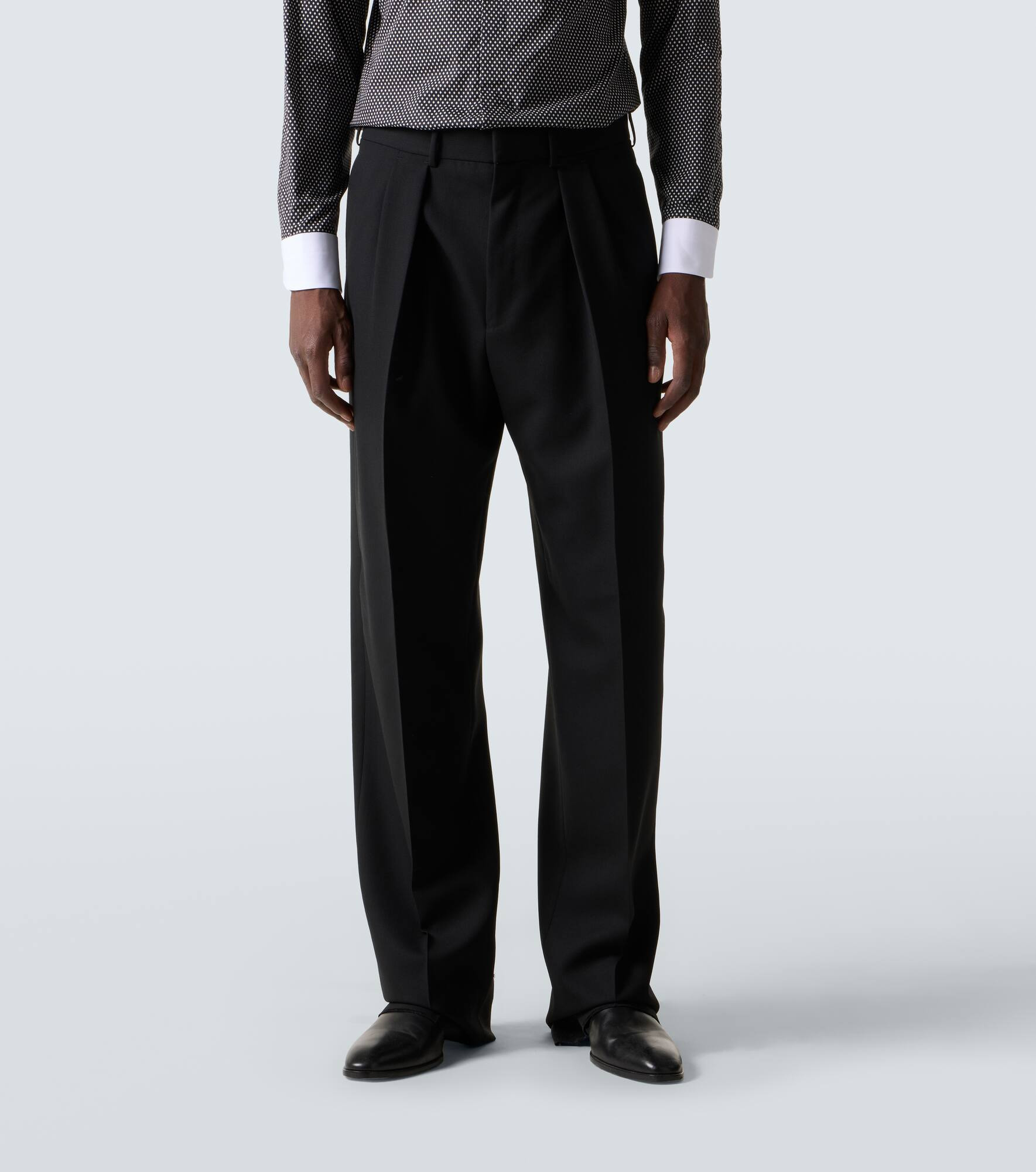 Wool suit pants - 3