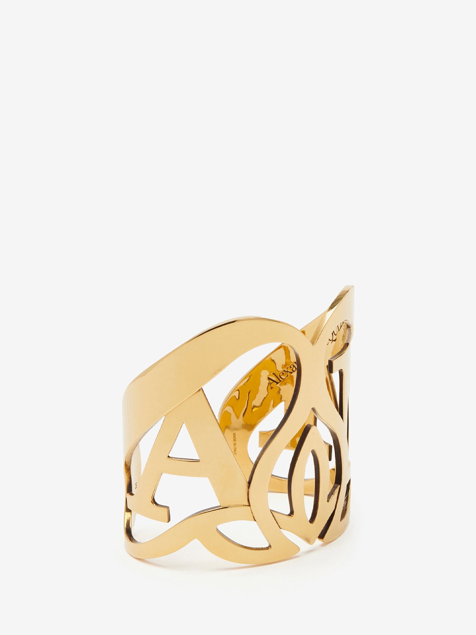 Women's Seal Logo Cuff in Gold - 2