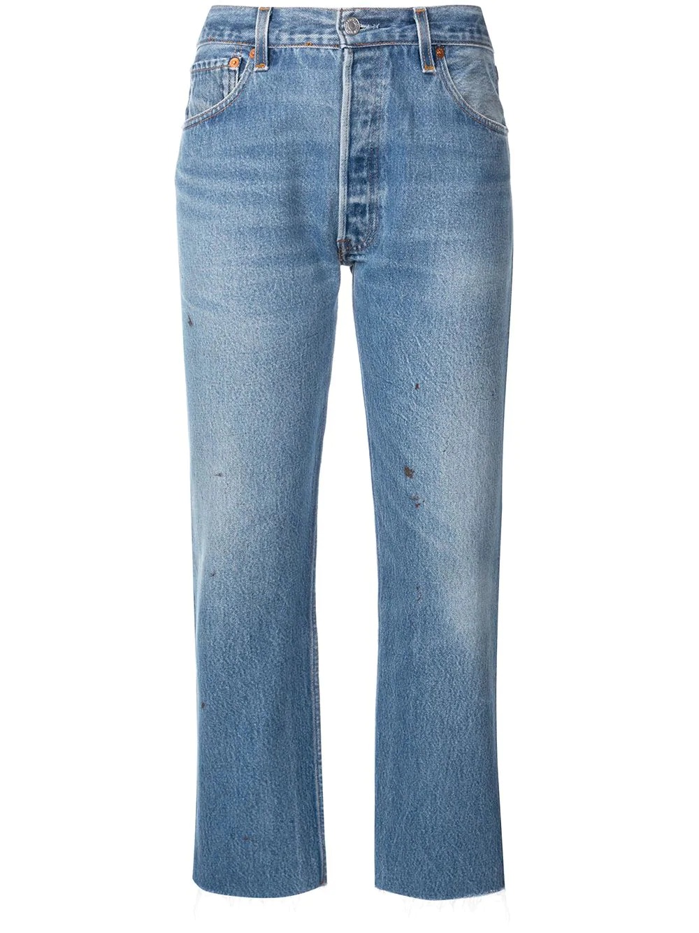 Stove Pipe high-rise jeans - 1