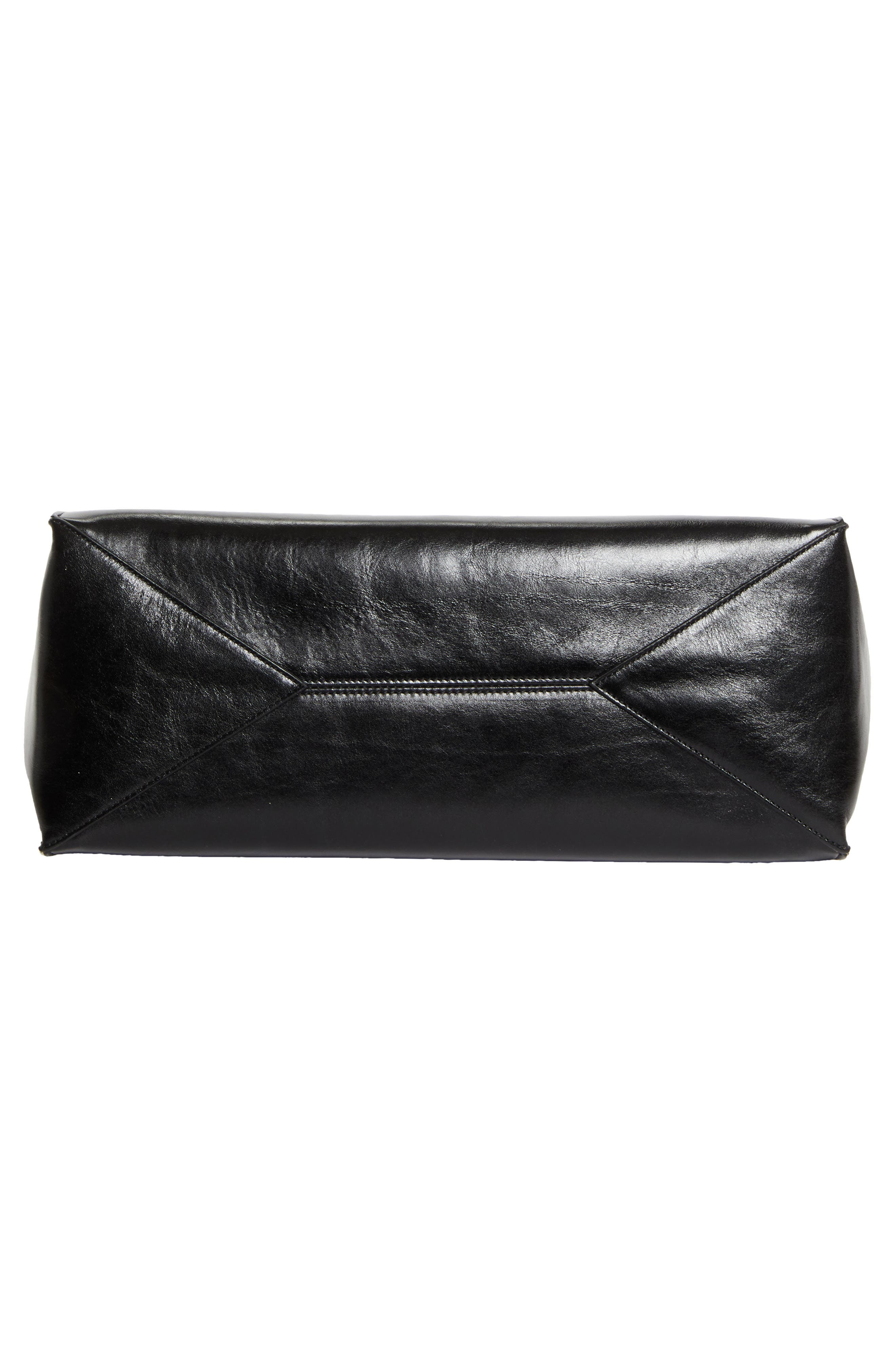 Marni Small East/West Leather Tote in Black at Nordstrom - 7