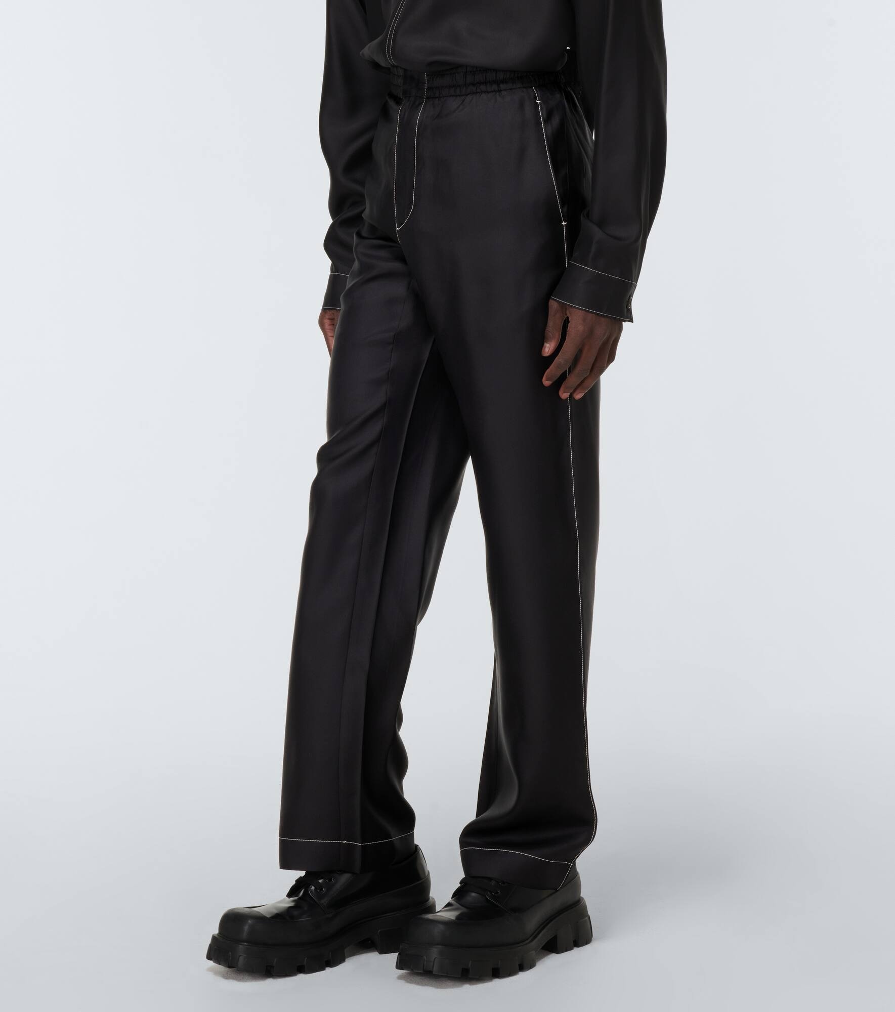 Silk pants - 3