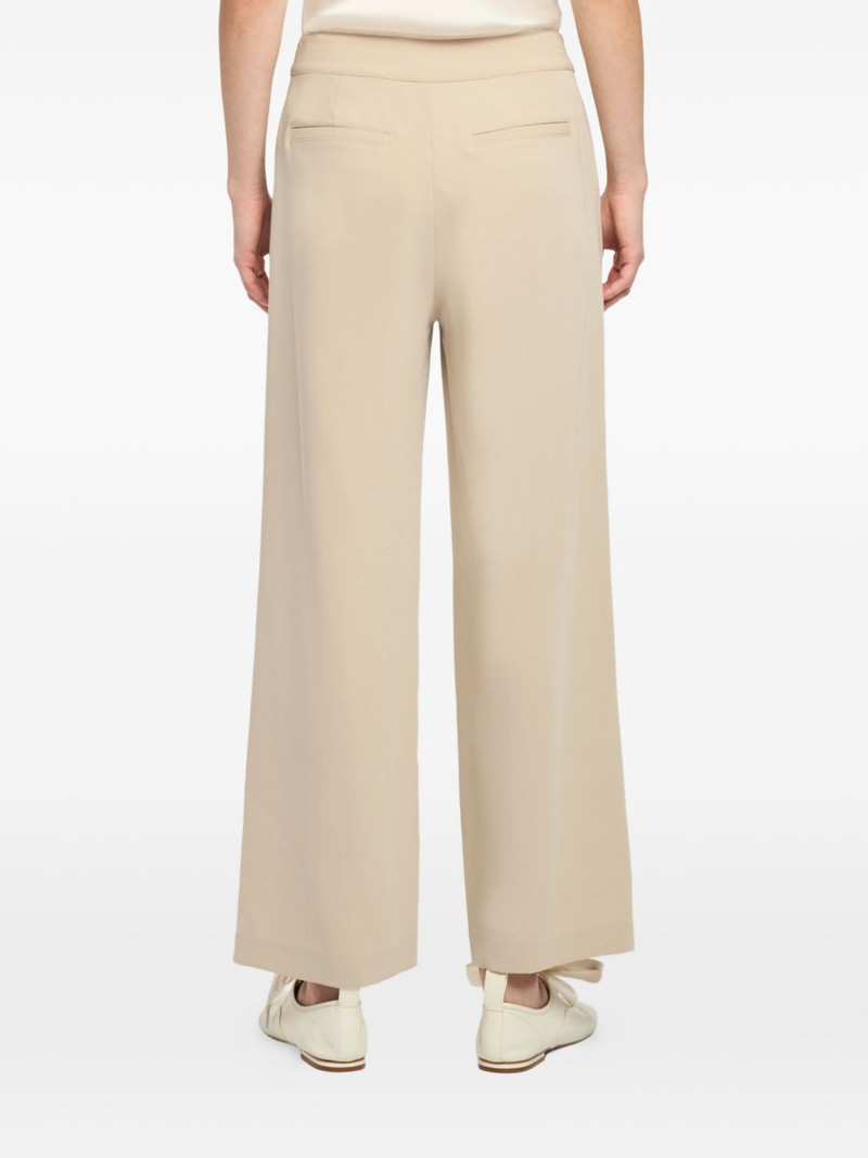 Gilliana crochet-detail trousers 5