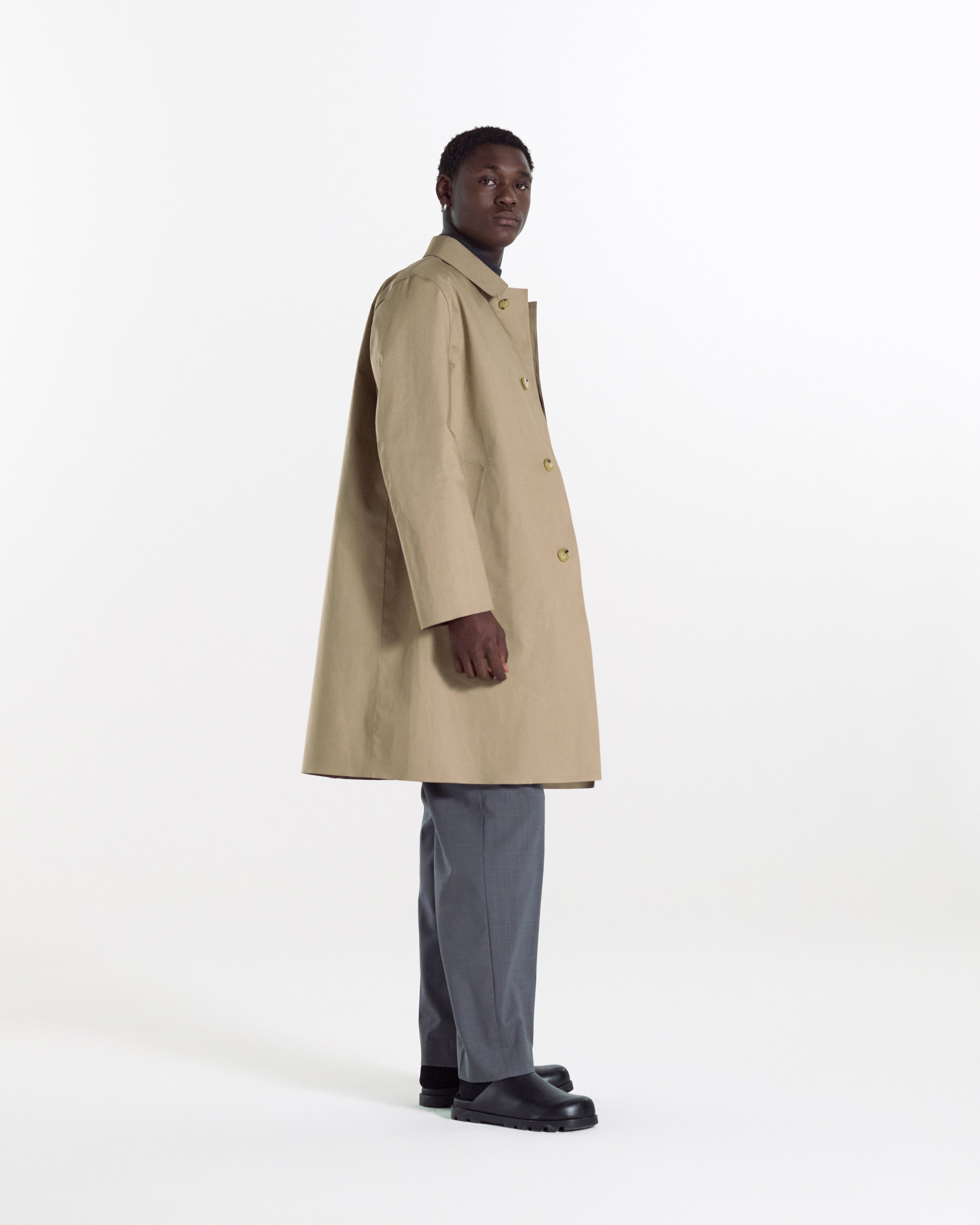 Dunkeld Rubberised 3/4 Length Coat - 3