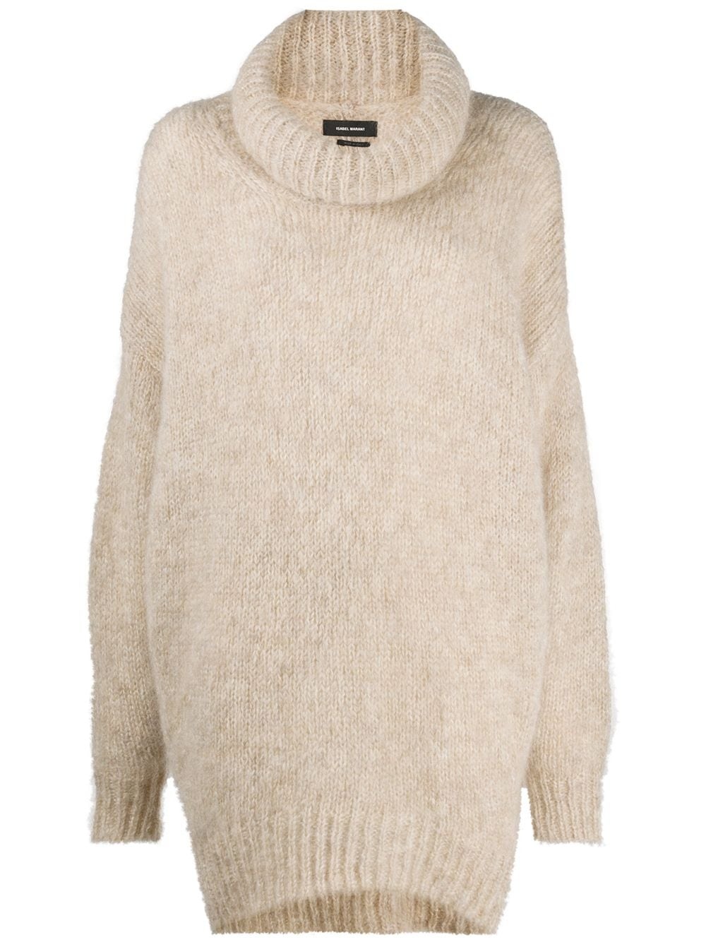 oversized roll neck jumper - 1