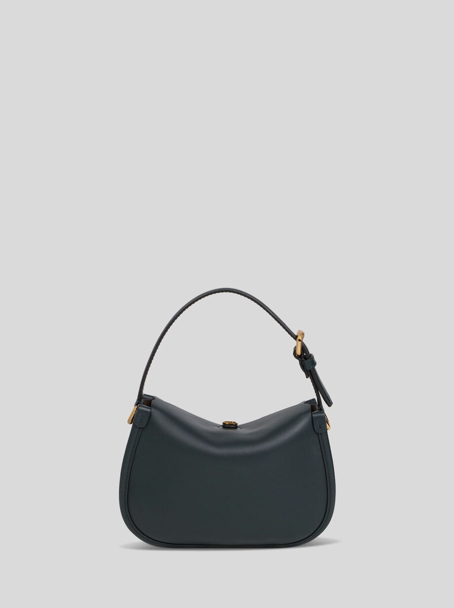 SMALL LEATHER PONY BAG - 3