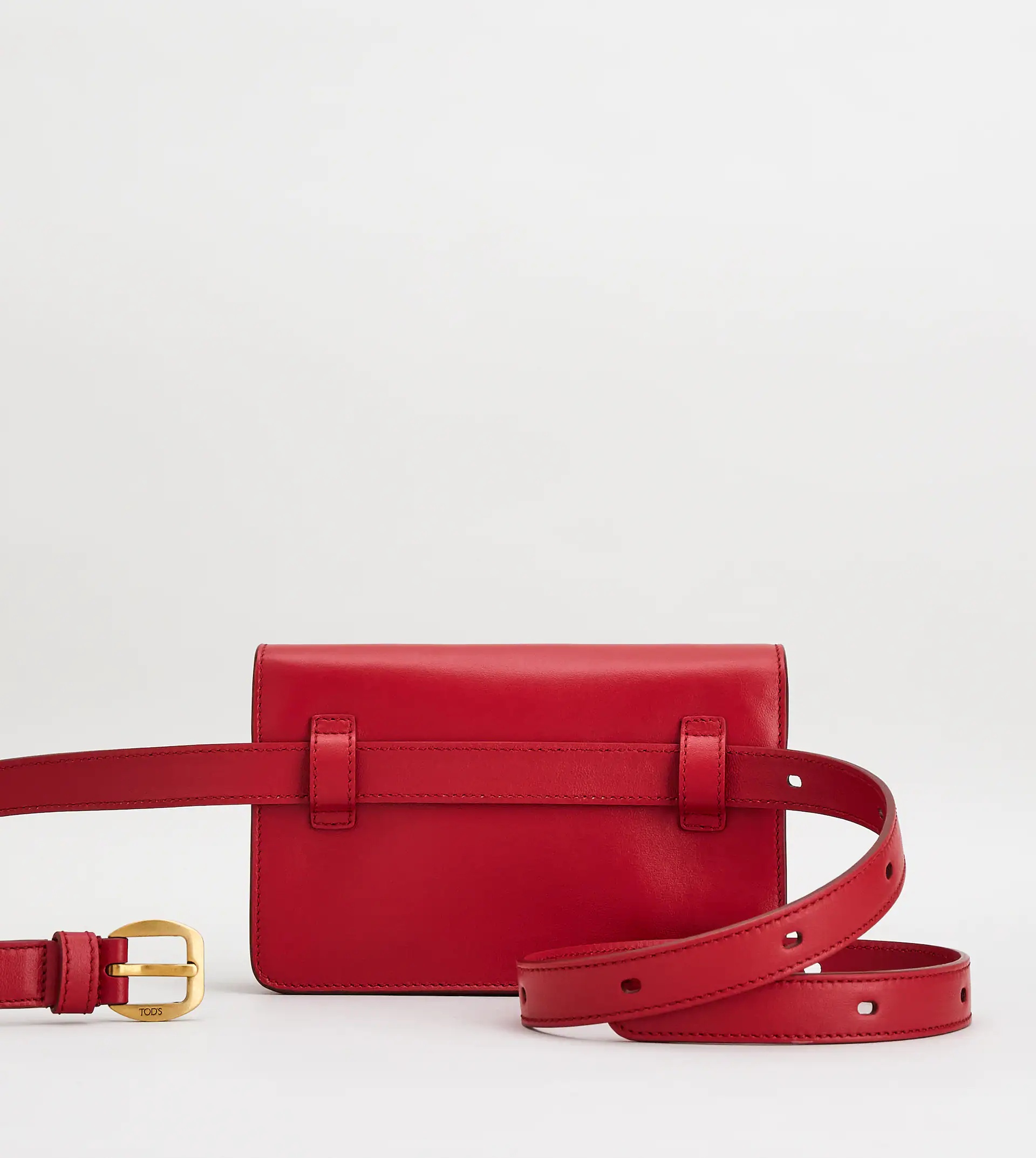 LEATHER T TIMELESS BELT BAG MICRO - VALENTINE'S DAY EDITION - RED - 3