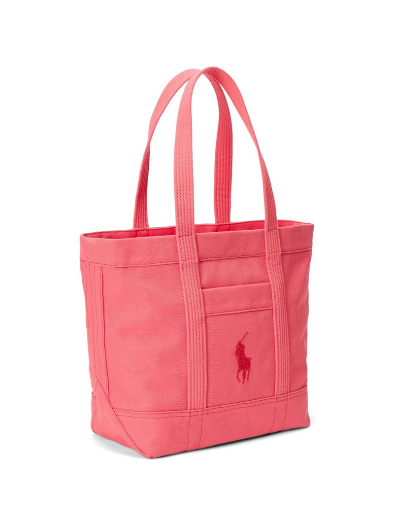 embroidered-logo tote bag 3