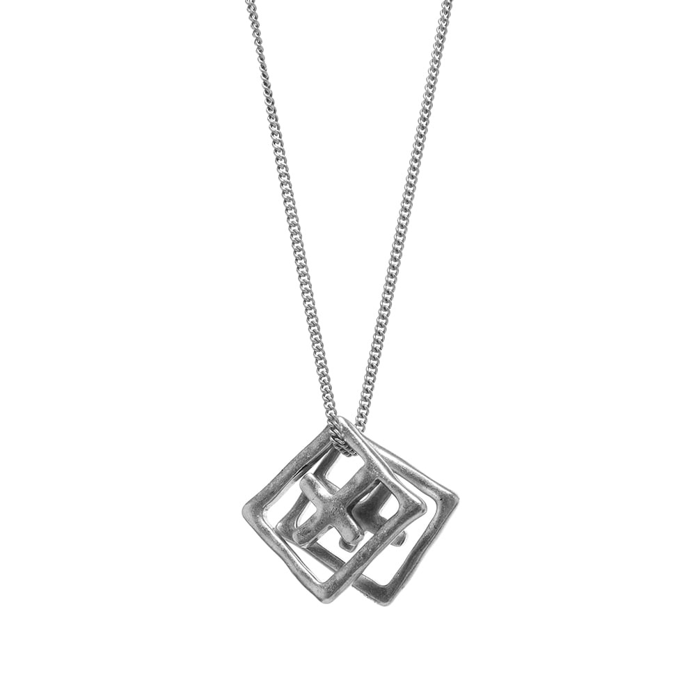 Ksubi 925 Dripps Box Cross Necklace - 2