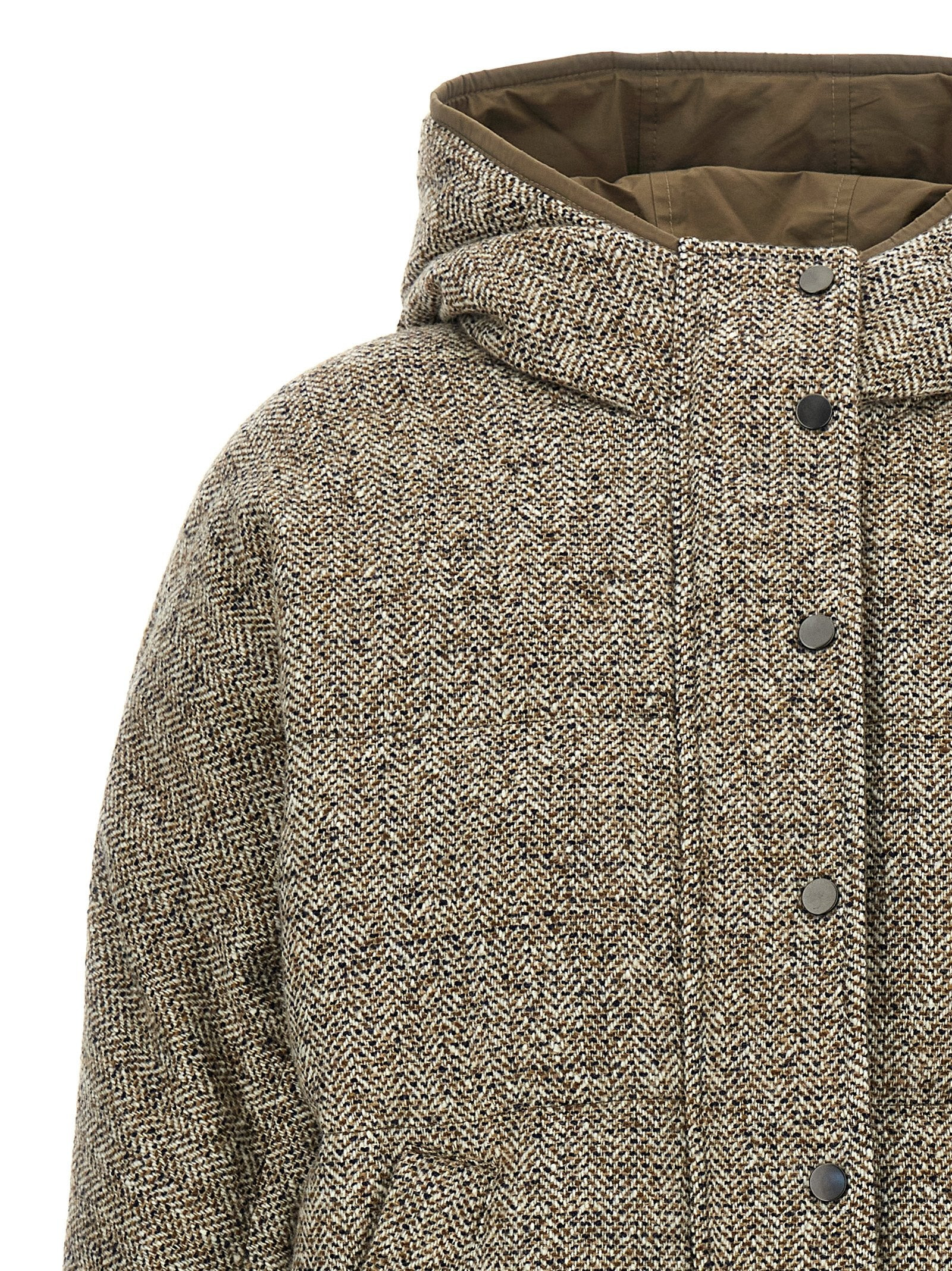 Reversible Down Jacket Puffer Jackets Multicolor - 4